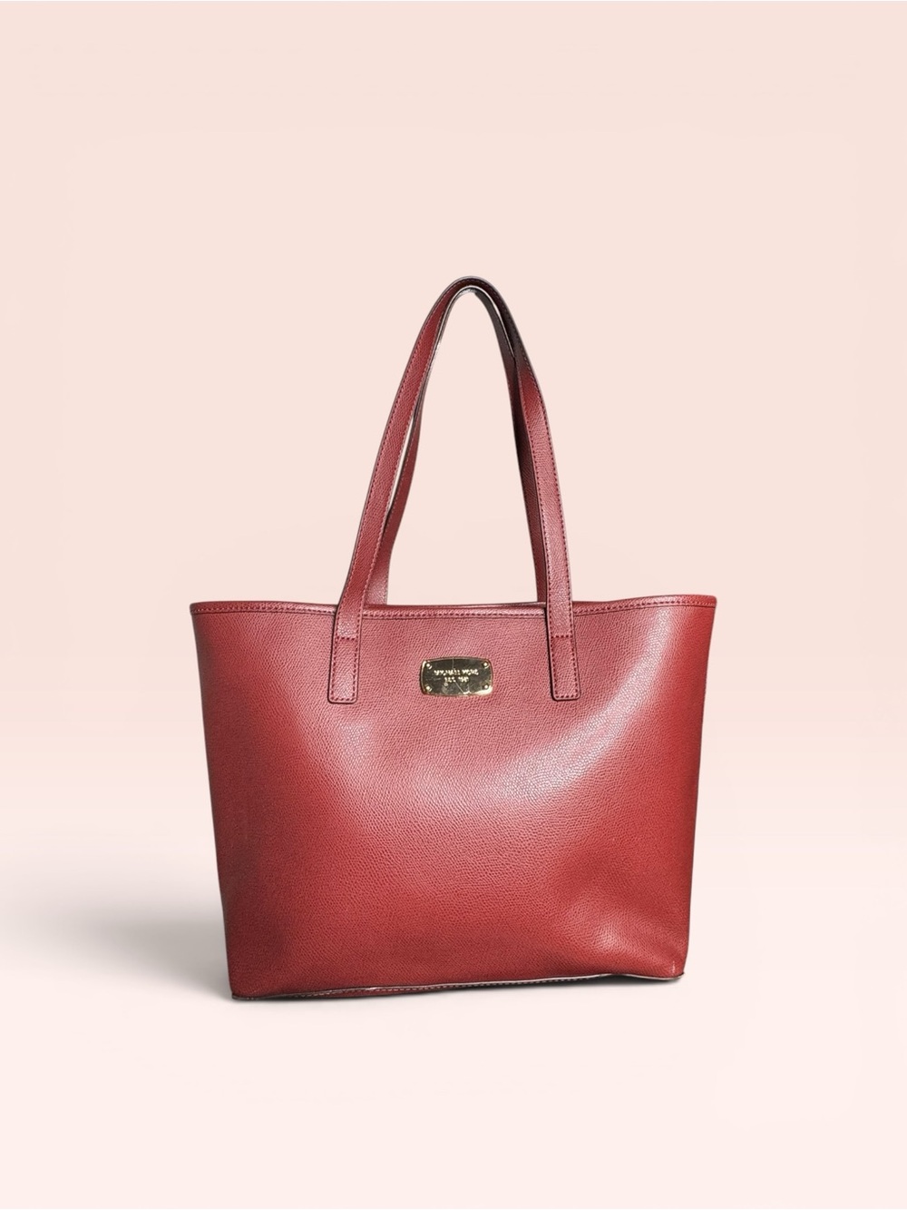 Michael Michael Kors Jet Set Tote Med Red